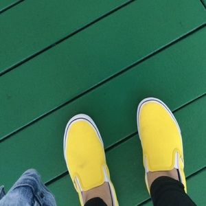 Yellow vans